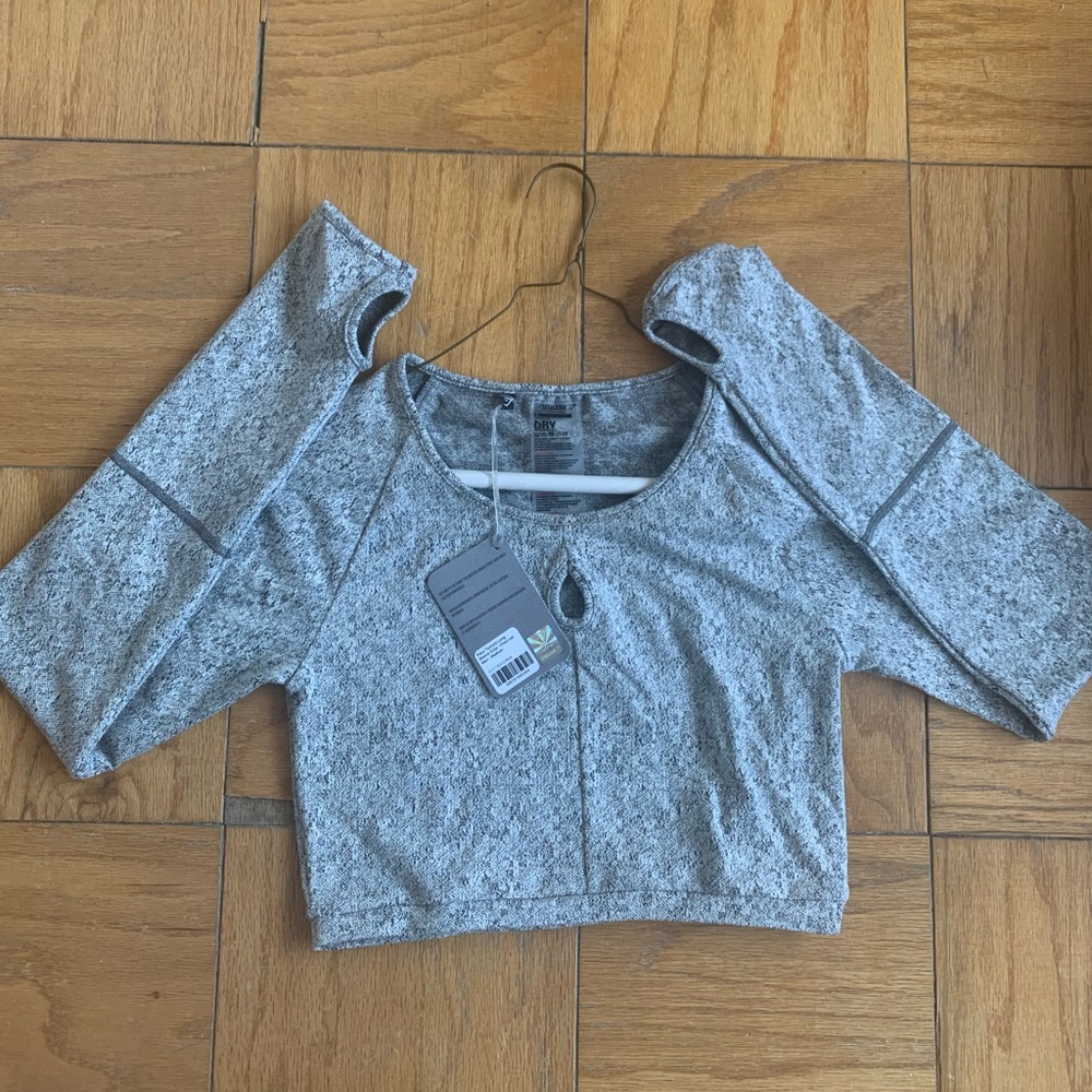 Gymshark Fleur Long sleeve crop top